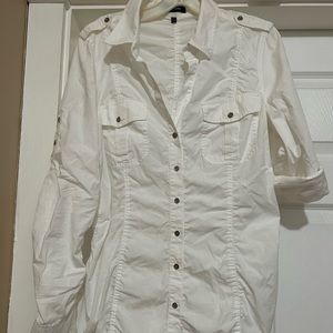 Express long sleeve button down shirt